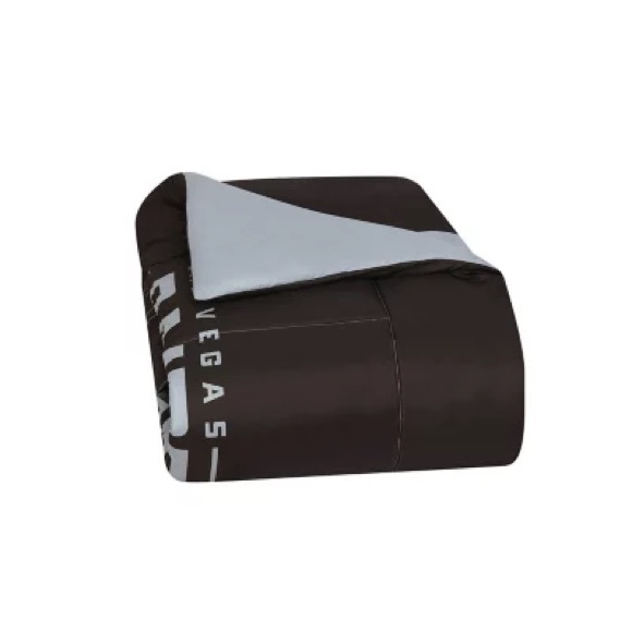 Las Vegas Raiders NFL Bed-In-A-Bag Comforter and Sheet Set - Picture 5 of 8